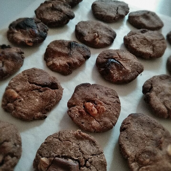 大豆粉ココアクッキー